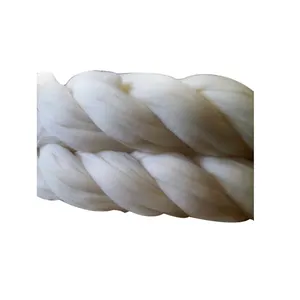 2022 New year Promotional China good quality 66S Wool Top Roving Fiber spinning worsted yarn, felting weaving