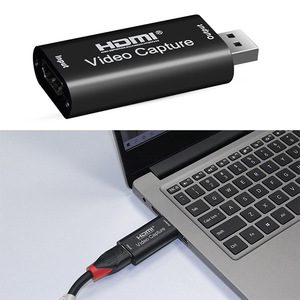 การ์ดจับภาพวิดีโอ HDMI QY 1080P พร้อมพอร์ต USB สำหรับพีซี แล็ปท็อป เล่นเกม สตรีมมิ่ง - Product Image 5