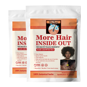 Winstown Supplément organique à base de plantes pour la croissance des cheveux Flolicule Repousse Grand effet Vitesses Cheveux à l'intérieur du thé en sachet - Product Image 5