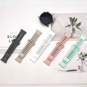 สายนาฬิกาซิลิโคนดีไซน์ยอดนิยม ขนาด 20 มม. 22 มม. สำหรับ Huawei Watch GT5/4 สำหรับ Samsung Galaxy Watch 7 6 54 สำหรับ <span class=keywords><strong>Xiaomi</strong></span> <span class=keywords><strong>5</strong></span>/4 - Product Image 2