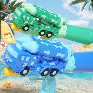 Pistola de agua inflable Chengji, juguete para niños, piscina de verano, juego de disparos, pistola de agua de chorro de aire con tema militar/Espacial de mano - Product Image 2