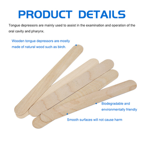 ไม้กดลิ้นแบบใช้แล้วทิ้งสำหรับผู้ใหญ่ ใช้ทางการแพทย์ - Product Image 3