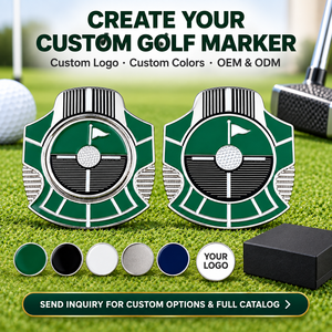 Marqueur de balle de golf magnétique en gros avec marqueur central en fer amovible de 25 mm pour les acheteurs d'accessoires de golf - Product Image 6