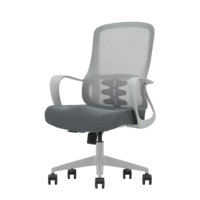 Chaise de bureau ergonomique contemporaine pivotante haut de gamme en nylon pour dirigeants, patrons, gestionnaires et usage hospitalier – Offre spéciale