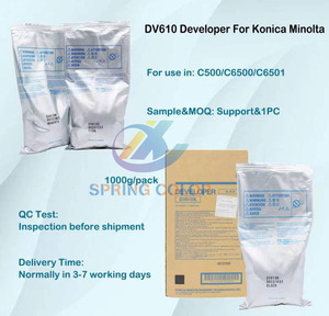 코니카 미놀타 CMYK 컬러 현상제 토너용 고품질 호환 DV610, 미놀타 C6000 C7000 C6500 C6501 복사기 부품 - Product Image 2