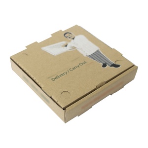 Logo Togo Box Factory Biodegradable Customized Paper Pizza All Size Packaging Boxes Printed With You Own Logo Pizza Takeout Boxes Togo Box