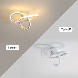 Modern Aluminum Silicone White Led <strong>Ceiling</strong> Lights for Living Room Bedroom <strong>Lamp</strong> - Product Image 6