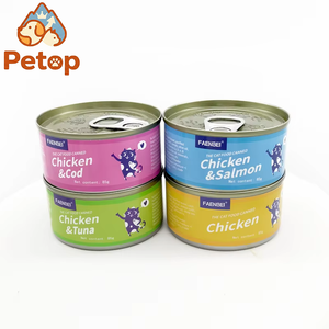 Petop - Paquete Variado <span class=keywords><strong>de</strong></span> Comida Húmeda para Gatos en Bolsitas, con Pollo y Salmón, Sin Granos, Sin Azúcar, para Aumentar la Masa Muscular, Golosinas Líquidas para Gatos Adultos - Product Image 1