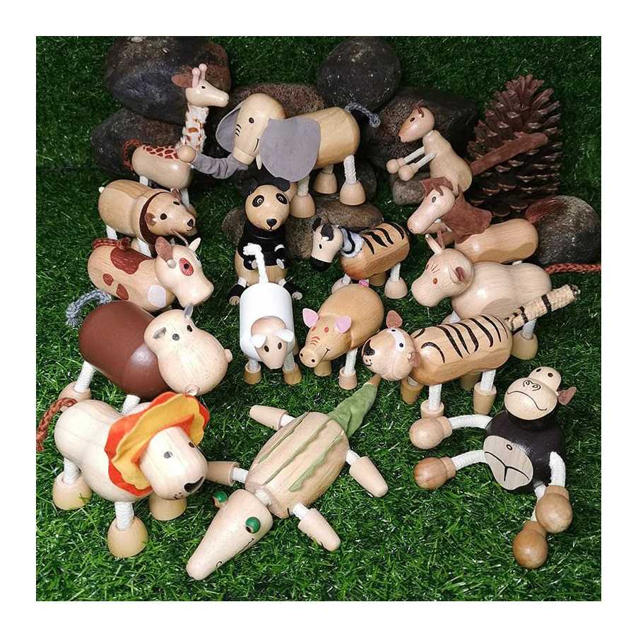 Детская деревянная кукла