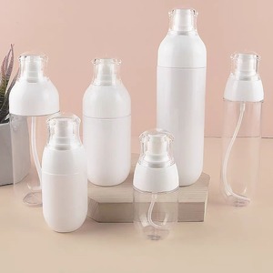 Botellas de suero de alta gama, botellas de tónico con pulverizador fino, dispensadores de loción PET con bomba, botellas vacías estilo IPSA para el cuidado de la piel. - Product Image 1