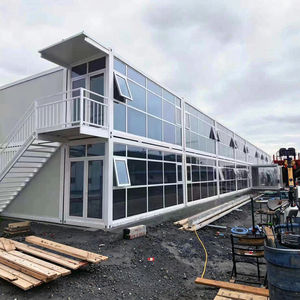 40フィート モダンデザイン 移動式スチールサンドイッチパネル プレハブモジュールハウス 迅速組み立てモバイルプレハブ住宅 コンテナハウス - Product Image 5