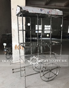 สแตนเลสสตีล Candy Cart สำหรับ Baby Shower Party Hot <span class=keywords><strong>ขาย</strong></span>กิจกรรมเด็ก Candy Cart - Product Image 2