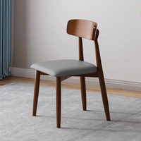 Chaises de salle à manger et de salon rembourrées en tissu blanc de qualité supérieure, chaises en bois, prix de gros.