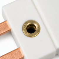 Connecteur de panneau thermocouple SMPW à déconnexion rapide, ensemble prise et fiche mini standard IP65 pour contrôle de température industriel