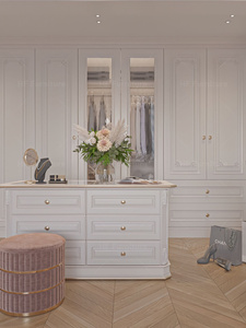 Service de conception de visites virtuelles 3D ultra-réalistes pour la rénovation de la chambre principale d'une somptueuse <span class=keywords><strong>maison</strong></span> française de style <span class=keywords><strong>rococo</strong></span> - Product Image 3