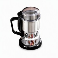Moulin à café électrique, capacité 250g, lames en acier inoxydable, 250W, broyage rapide, pour la maison et les cafés, moulin à épices, herbes et graines