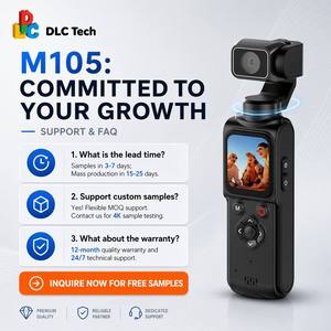 DLC M105 – Stabilisateur 4K personnalisé OEM/ODM avec logo, caméra Vlog, fournisseur d'usine, support dropshipping, achat en gros pour revendeurs en ligne - Product Image 6