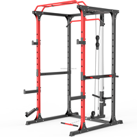 Rack de Gimnasio Multifuncional para el Hogar, Power Rack, Power Cage, para Entrenamiento de Fuerza en Casa