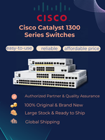 Original Cisco C1300-16T-2G Catalyst 1300 16-Port Gigabit Switch 2x1G SFP Uplinks C1300-16T-2G Upgrade für CBS350-16T-2G