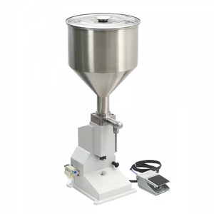 Petite machine de remplissage de sauces, machine de remplissage pneumatique, machine de remplissage de pâtes et de liquides, crème cosmétique, miel - Product Image 5
