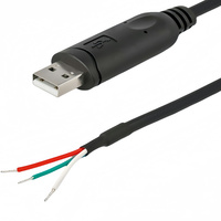 Cable Serial RS232 Personalizado con Chipset FT232RL, Adaptador USB TTL UART de 5V 3.3V, Cubierta de PVC con Blindaje Combinado para Micrófono y Monitor