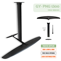 Nouveau Design PNG 1300 Ensemble de feuilles d'aile unisexe Kit alimenté en carbone avec planche EFoil pour planche à voile et planche de surf à voile Hydroptère