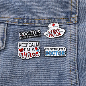 Pin de Esmalte Médico para Doctor y Enfermera, Joyerí<span class=keywords><strong>a</strong></span> Médica Elegante, Regalos para Enfermeras, Broches - Product Image 6