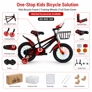 Nouveau design de vélo pour enfants de 12/14/<span class=keywords><strong>16</strong></span>/18 <span class=keywords><strong>pouces</strong></span> vélo pour enfants de 3 à 12 ans pour garçons et filles vélo à pédales bon marché pour enfants - Product Image 4