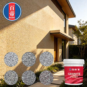 Pittura Effetto Pietra Artistica, Non Tossica, Facile <span class=keywords><strong>da</strong></span> Applicare, per Esterni, in Acrilico Puro, Effetto Granito Naturale - Product Image 5