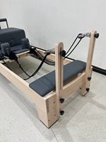 Reformer de Pilates Profesional de Madera de Arce de Alta Calidad para Gimnasios y Clínicas de Fisioterapia
