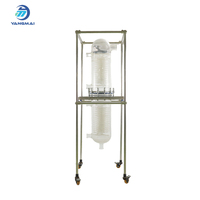 New Easy Installation Coil Type Glass Condenser for Laboratory Distillation Unit Volatile Gas Cooling and Liquefaction Process