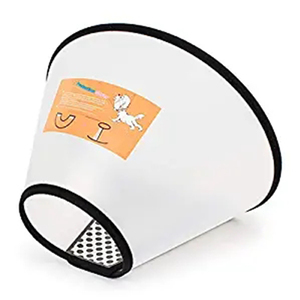 Pet koruyucu yumuşak temizle koni engel görüş uygun köpek ve kedi Pet ayarlanabilir hafif yaka - Product Image 3
