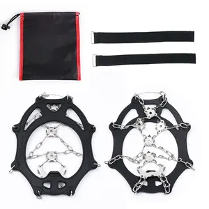 Crampons légers à 24 pointes en acier inoxydable, antidérapants, pour glace et neige, unisexe - Product Image 2