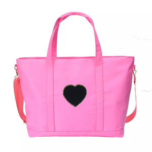 Kaijie 2022 Bolsos de mujer para mujer Marca barata de China con cierre de cremallera y doble ASA decorada con letra - Product Image 1