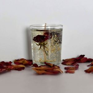 Brand New 2025 Mason Cup with Curved Straw Romantic Attractive Scented <b>Candle</b> <b>Set</b> Best Christmas Valentine Gift for Mom/ladies - Product Image 2