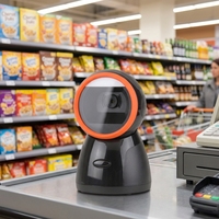 Fabrik OEM ODM Design Drahtloser Scanner für Kassensysteme 1D 2D QR-Code Barcode-Scanner-Lesegerät