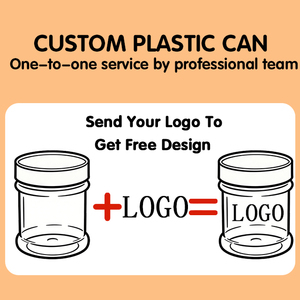 Recipiente de <span class=keywords><strong>PET</strong></span> de Grau Alimentício Portátil de 500g com Tampa Rosqueada, Jarro Transparente para Armazenamento de Doces e Nozes - Product Image 5