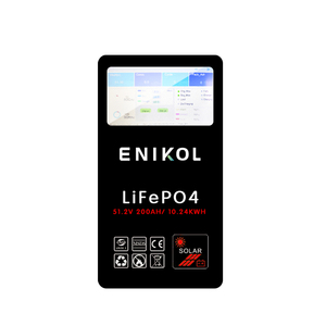 สถานีพลังงานแสงอาทิตย์แบบไฮบริดติดผนังออลอินวัน 51.2V 100Ah แบตเตอรี่ LiFePO4 สำหรับจัดเก็บพลังงานภายในบ้าน พร้อมระบบสื่อสาร CAN และหน้าจอ LCD ขนาด 7 นิ้ว - Product Image 3