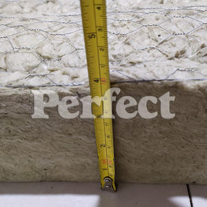 La más nueva gran oferta, la manta de aislamiento más popular, manta de lana de piedra de <span class=keywords><strong>roca</strong></span> con malla de alambre - Product Image 2