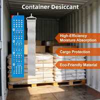 Déshydratant pour conteneurs de fret maritime - Absorbeur d'humidité en bande longue pour meubles, expédition en entrepôt, déshumidificateur anti-humidité