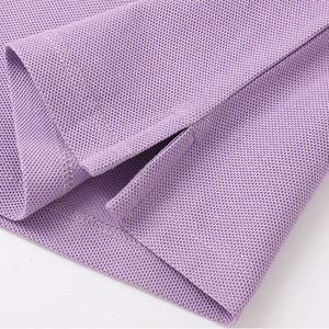 Camisa Polo de Color Sólido, Algodón, Uniforme de Trabajo para Hombre, Manga Corta, Talla XL, Morado - Product Image 2