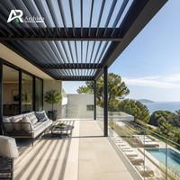 Panneaux à lamelles fixes en alliage d'aluminium 6063 décoratifs modernes pour l'ombrage des balcons extérieurs et la décoration des façades de bâtiments