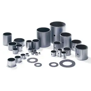 Pa6 mos2 ptfeブッシュjcb3dxガイドポストブッシングfordie set cojinete casquillo refacciones para tractor press fit bushing