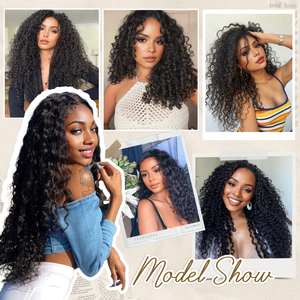 Originea en kaliteli tipi saç uzatma tığ İnsan saç Afro Kinky kıvırcık derin dalga kıvırcık tığ saç öncesi ilmekli sıcak satış - Product Image 5