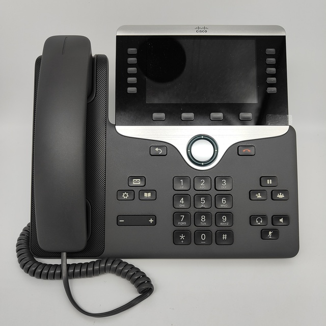 Cisc CP-8841-K9 5-Line Color Display Gigabit IP Phone Business VoIP Telephone