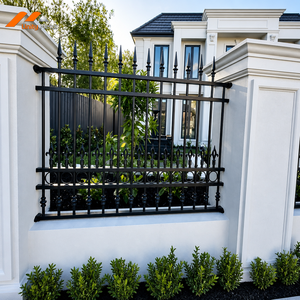 Système de clôture en aluminium à piquets, barrières décoratives à pointes pour projets gouvernementaux et d'infrastructure - Product Image 1