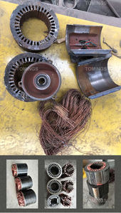 Máquina de eliminación de cobre del estator del motor de doble cabezal utilizada para desmontar el cobre del motor antiguo y el estator del motor - Product Image 6