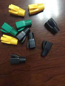Rj45 Boot Voor <span class=keywords><strong>Cat</strong></span>.6a Of Cat7 Stp <span class=keywords><strong>Plug</strong></span> Netwerk Connector Rj 45 Ethernet Kabel Beschermhoes Patch Snoer Boot - Product Image 3