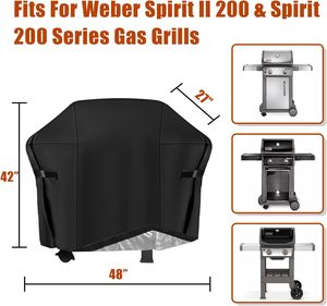 Custom Size Color Dustproof UV Waterproof <strong>Bbq</strong> <strong>Cover</strong> Outdoor <strong>Large</strong> Barbecue <strong>Cover</strong> Gas Grill <strong>Covers</strong> - Product Image 2