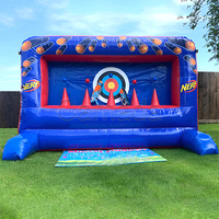 Jeux de tir gonflables, course de ballons flottants de carnaval, jeu de tir gonflable pour enfants